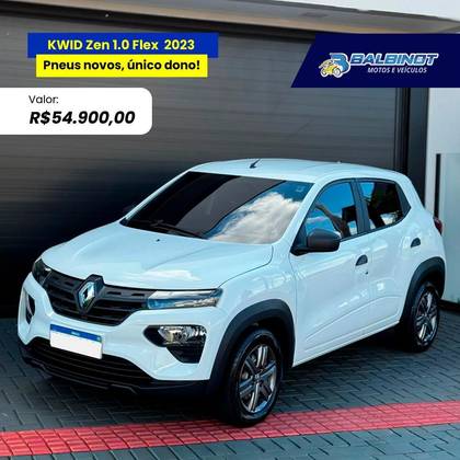 RENAULT KWID 1.0 12V SCE FLEX ZEN MANUAL RENAULT KWID 1.0 12V SCE FLEX ZEN MANUAL